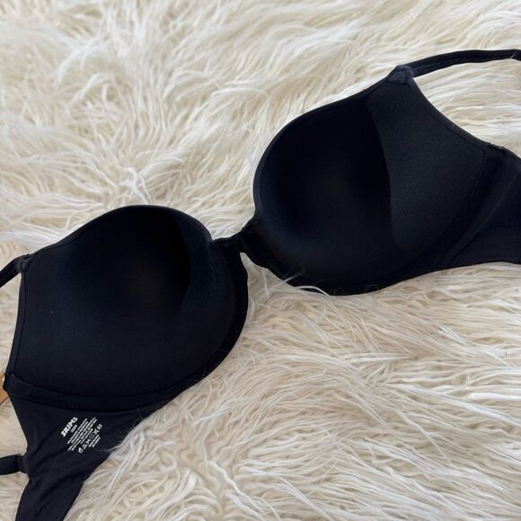 Skims Fits Everybody Push-Up Bra Onyx Size 32DDD - Picture 6 of 8